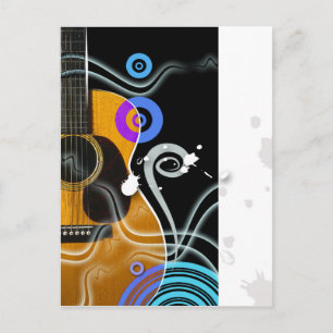 Blues Guitar Briefkaart