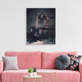 Blues Guitar Canvas Afdruk (Insitu (Woonkamer))