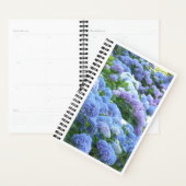Blues Muse Hydrangeas Carnet Spiral (Devant avec enveloppe)