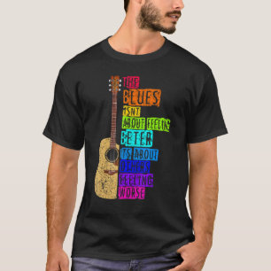 Blues Music Band Guitar Teacher Blues 1 T-shirt
