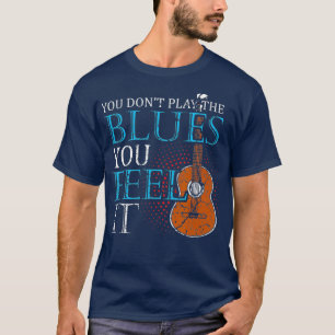 Blues Music Band Lover Guitar Teacher T-shirt