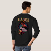 Blues Musician long hoes shirt (Achterkant volledig)