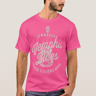 Blues Muziek USA Gitaar T-shirt