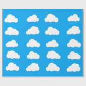 Blues skies - cadeauomslag cadeaupapier (Vlak)