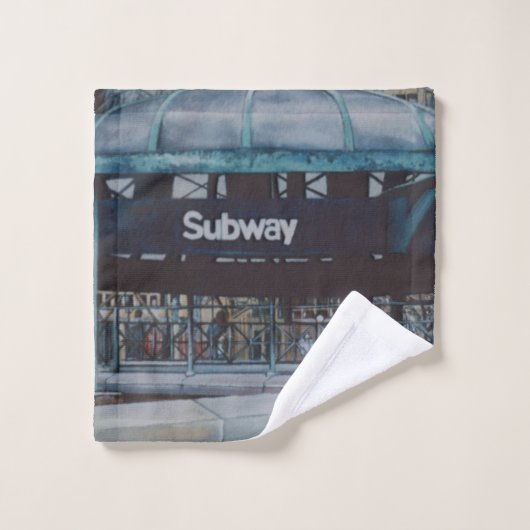 Blues souterrain (Gant de toilette)