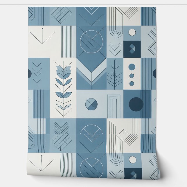 Blues Variety  Behang (Afrollen)