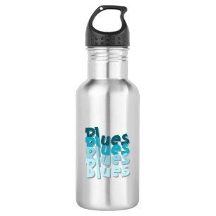 Blues waterfles