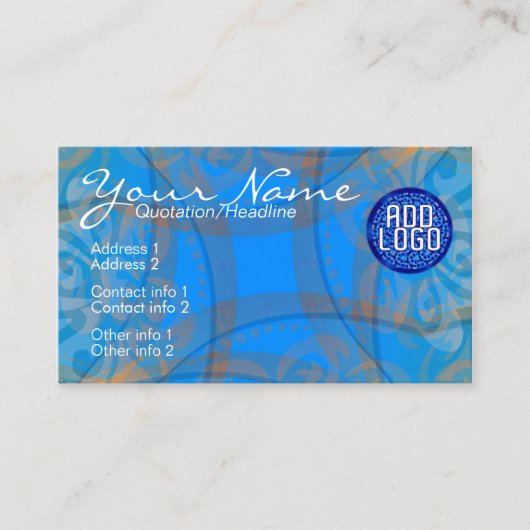 BlueSheer Visitekaartje (Voorkant)