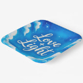 BlueSkys Papieren Bordje (Gebogen)