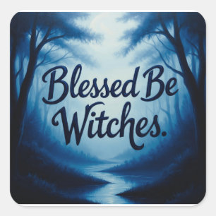 BlueSkys Vierkante Sticker