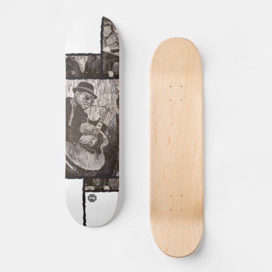 Bluesman Skateboard (Voorkant)