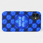 Bluestar Fractal Case-Mate iPhone Case (Achterkant (horizontaal))