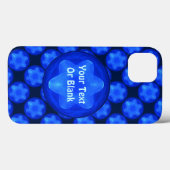 Bluestar Fractal Case-Mate iPhone Case (Achterkant (horizontaal))