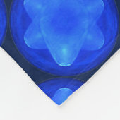 Bluestar Fractal Fleece Deken (Hoek)