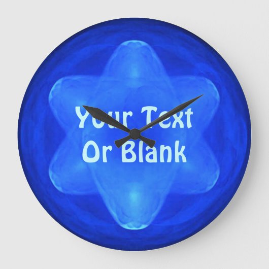 Bluestar Fractal Grote Klok (Voorkant)