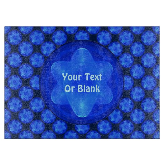 Bluestar Fractal Snijplank (Voorkant)