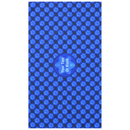 Bluestar Fractal Tafelkleed (Voorkant)