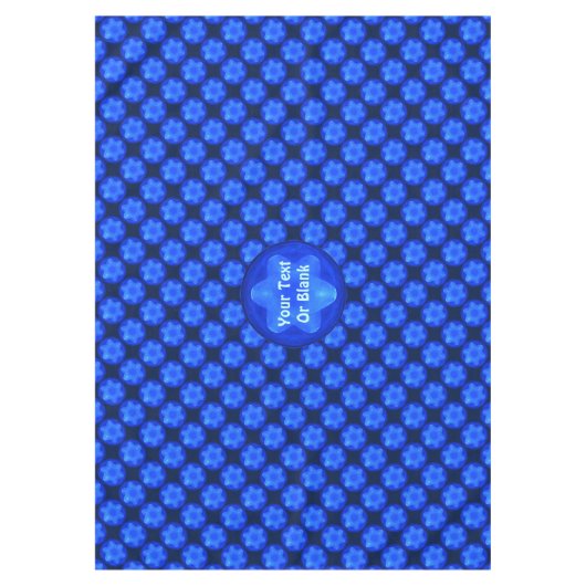 Bluestar Fractal Tafelkleed (Voorkant)