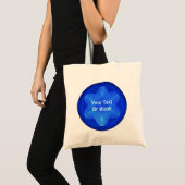 Bluestar Fractal Tote Bag (Voorkant (product))