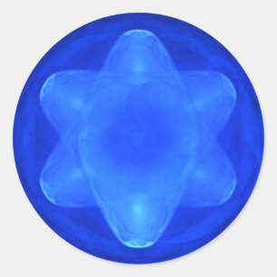 Bluestar Ronde Sticker