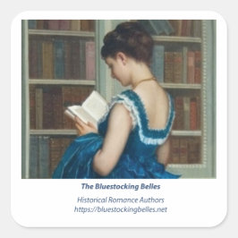 Bluestocking Belle Logo Stickers