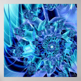 BlueSwirl Poster