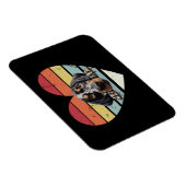 Bluetick Coonhound Dog Magneet (Rechterzijde)