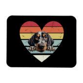 Bluetick Coonhound Dog Magneet (Horizontaal)