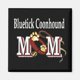 Bluetick Coonhound Dog MOM Magneet