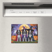 Bluetick Coonhound Dogs Pumpkin Halloween Grappig Magneet (Insitu (Vaatwasser))