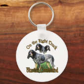 Bluetick Coonhound Gifts Sleutelhanger (Voorkant)