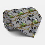 Bluetick Coonhound Gifts Stropdas (Opgerold)