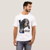 Bluetick Coonhound Gifts T-shirt (Voorkant volledig)