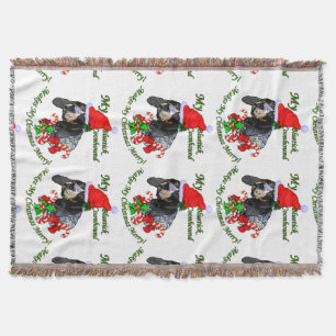 Bluetick Coonhound Kerstmis Deken
