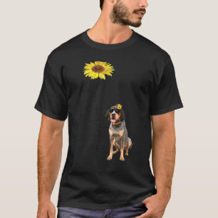 Bluetick Coonhound Mijn Vrienden Mijn Zonneschijn T-shirt