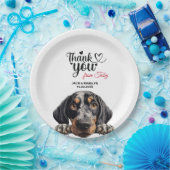 Bluetick Coonhound Papieren Bordje (Feest)