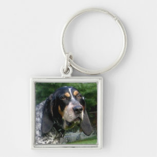 Bluetick Coonhound.png Sleutelhanger