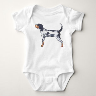 Bluetick Coonhound Romper