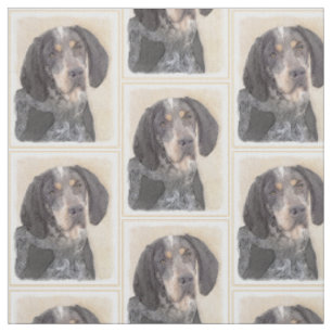 Bluetick Coonhound Schilderij - Cute Originele Hon Stof