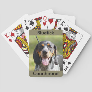 Bluetick Coonhound-spelkaarten Speelkaarten