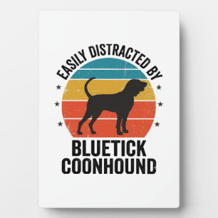 Bluetick Coonhound Vintage Hond Liefhebber Shirt O Fotoplaat
