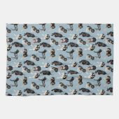 Bluetick Coonhounds Theedoek (Horizontaal)