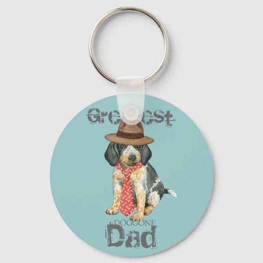 Bluetick Dad Sleutelhanger (Voorkant)
