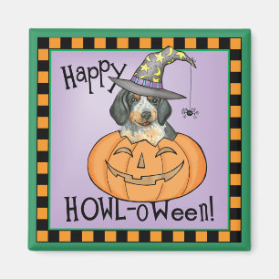 Bluetick Halloween Magnet