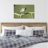 Bluetit Canvas Afdruk (Insitu (Slaapkamer))