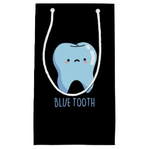 Bluetooth Funny Technical Blue Tooth Pun Dark BG Klein Cadeauzakje