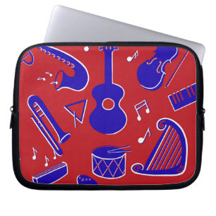 Bluetooth-luidspreker voor muziekinstrumenten laptop sleeve