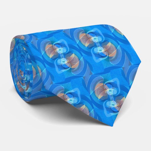 BlueTwist Stropdas (Opgerold)