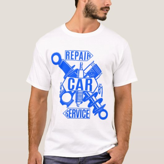 Bluey Mechanics (14) T-shirt (Voorkant)