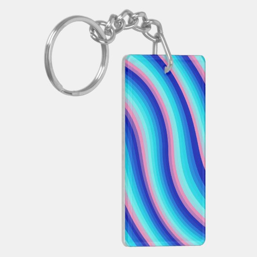 bluey waves sleutelhanger (Voorkant Links)